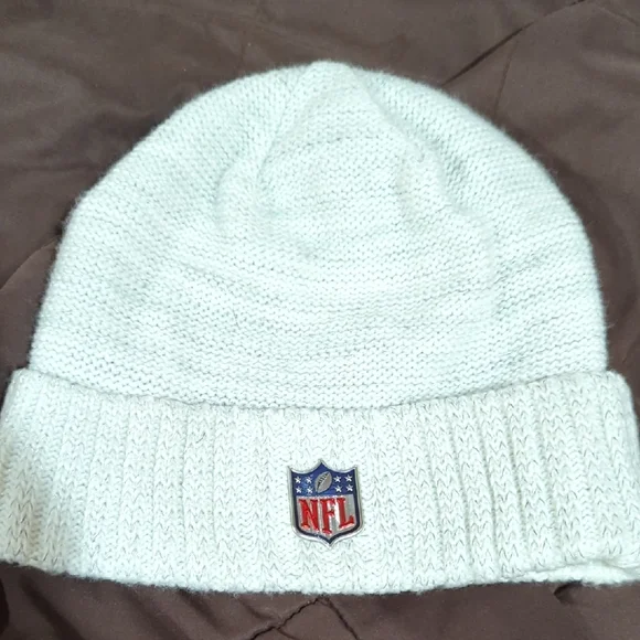 Las Vegas Raiders White New Era On Field Color Rush Official Knit Hat New - Picture 2 of 8